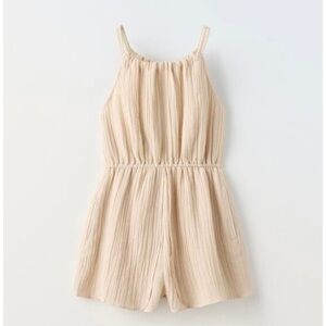 Zara Kids Beige Romper